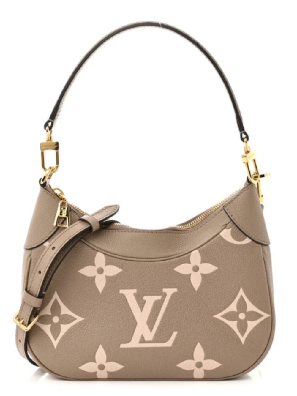 Louis Vuitton Empreinte Monogram Giant Bagatelle NM Tourterelle Creme